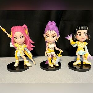 Kpop demon hunters action figure set